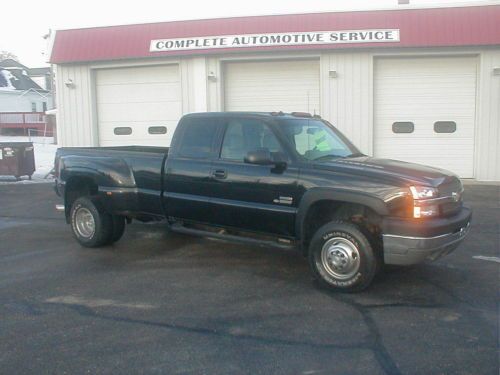 2003 chevy silverado duramax 3500 diesel dual rear wheel 4x4