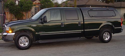 2000 ford f350 super duty crew cab 7.3 diesel 6-speed manual truck 148k miles