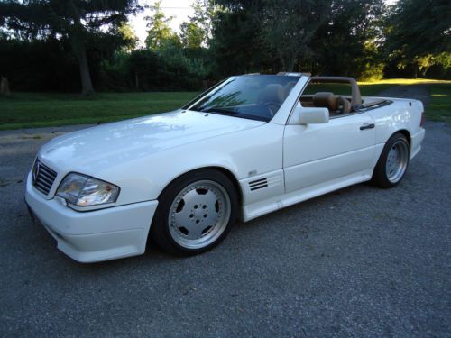 1991&#039; benz sl500 roadster convertible amg look 5.0 v8 sharp!!