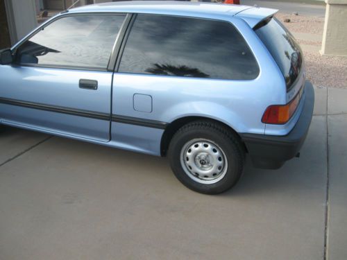 1989 Honda Civic Hatchback, Low Mileage, Garaged Kept, image 4
