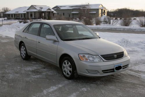 2001 toyota avalon xl sedan 4-door 3.0l