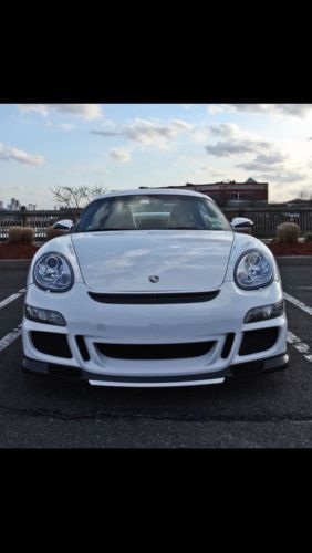 Carrera white, porsche, gt3 cayman s, carrera, techart, perfect condition