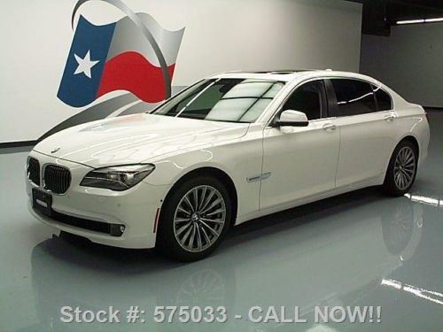 2011 bmw 740li sunroof nav rear cam dvd video only 28k texas direct auto