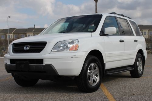 Envy-automotive.com 2003 honda pilot suv awd leather 3rd row running boards