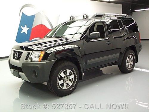 2012 nissan xterra pro4x 4x4 auto leather roof rack 12k texas direct auto