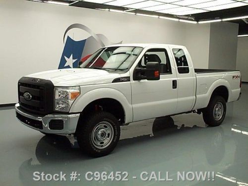 2011 ford f-250 supercab 4x4 6-pass fx4 bedliner  59k! texas direct auto