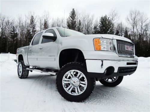 11 gmc sierra 1500 sle 4x4 lifted 20-inch chrome wheels 35-inch dick cepek tires