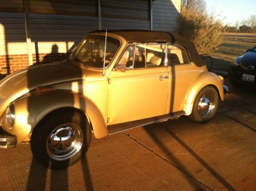 1974 super beetle sun bug convertible