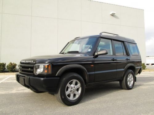 2003 land rover discovery s 4x4 third seat black extra clean well maintained
