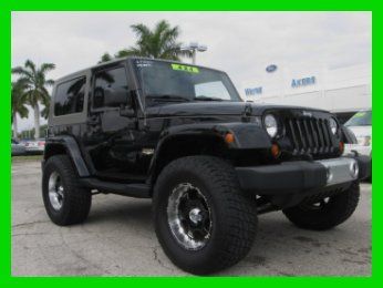 08 black 4wd hard-top convertible 3.8l v6 lifted suv *remote start *florida