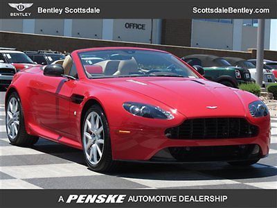 13 aston martin vantage conv only 300 mls carbon fiber ext pack red calipers