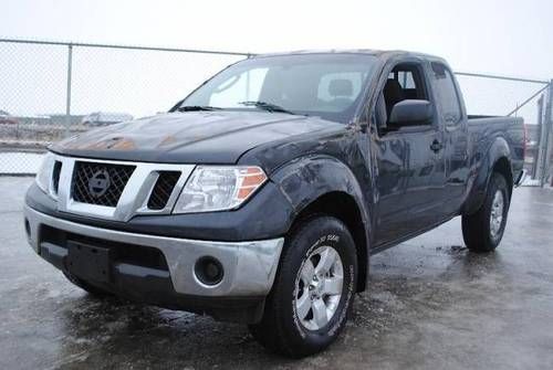 2011 nissan frontier sv v6 king cab 4wd damaged salvage priced to sell wont last