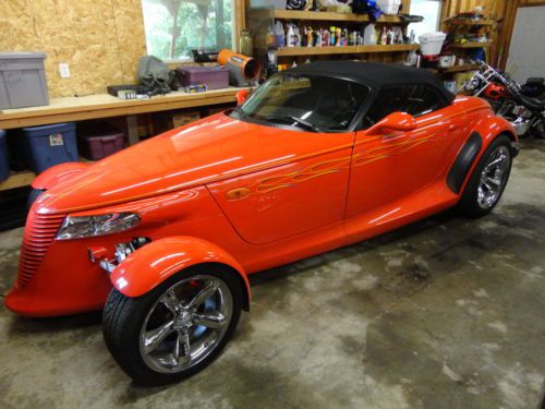 1999 plymouth prowler-convertible-low miles-amazing car