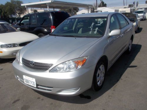 2001 toyota camry, no reserve