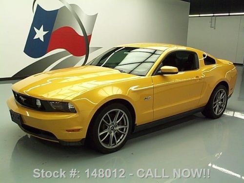 2011 ford mustang gt premium 5.0 6-spd leather 19&#039;s 36k texas direct auto