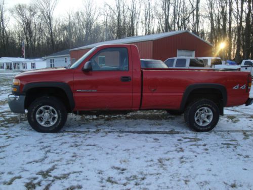 2003 gmc sierra 2500 hd wt standard cab pickup 2-door 6.0l