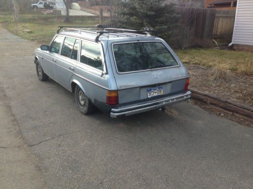 1983 Mercedes Benz 300TD Turbo Diesel Wagon Runs Drives Stops, image 5