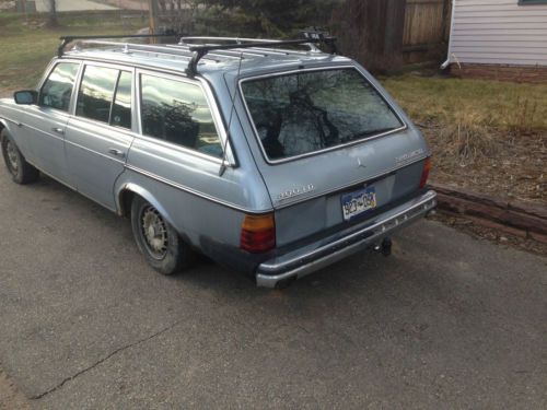 1983 Mercedes Benz 300TD Turbo Diesel Wagon Runs Drives Stops, image 6