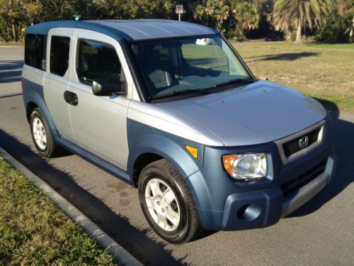 2006 honda element lx~1 florida owner~no accidents~rare 5 speed~pw/pdl/cruise~cd