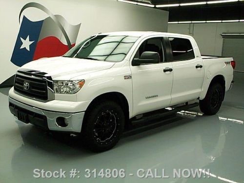 2013 toyota tundra crewmax 4x4 tss rear cam 20&#039;s 12k mi texas direct auto