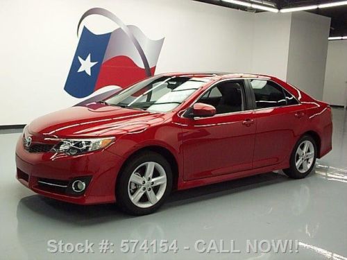 2012 toyota camry se leather sunroof paddle shift 19k texas direct auto