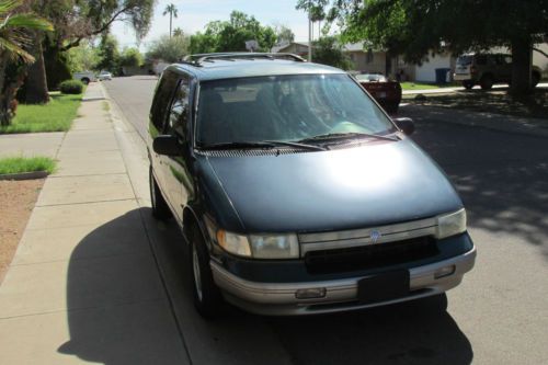 1995 mercury villager ls minivan no rust runs good but needs work