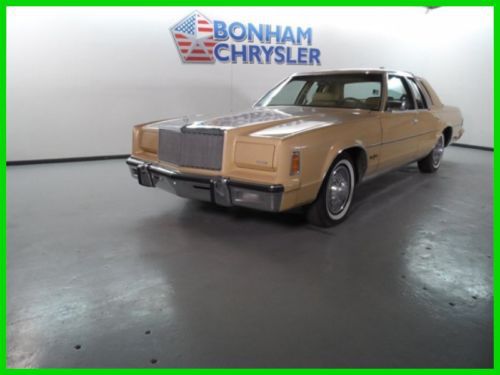 1980 used classic new yorker beige low miles