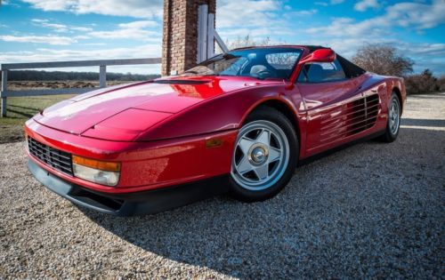 Ferrari testarossa convertible 1986