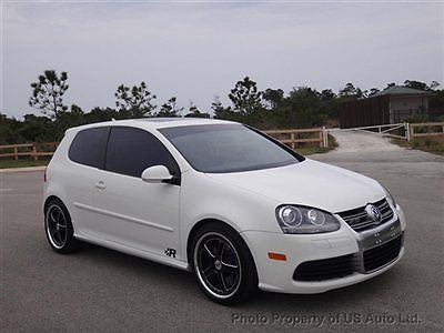 08 vw r32 golf awd very rare florida car 3.2l v6 dsg auto sunroof carfax alloys