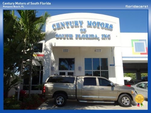 2006 dodge ram 4dr crew cab 5.7l v8 hemi auto low mileage leather cpo warranty