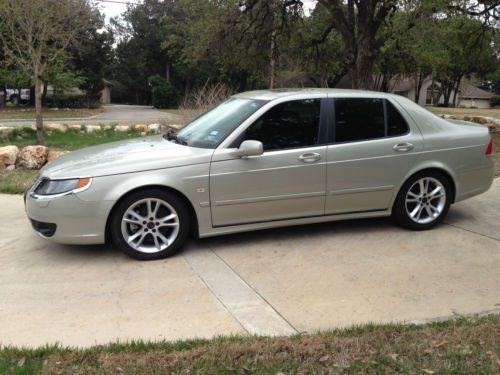 2006 saab 9-5 parchment silver metallic, automatic, fully loaded, aero package