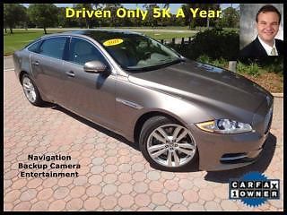 2011 jaguar xj  xjl entertainment, navigation, backup, bluetooth, only 15k miles