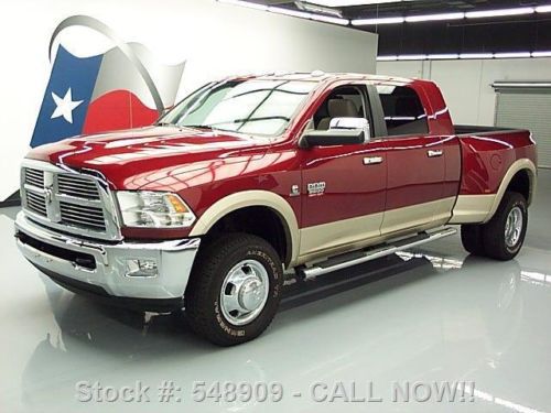 2011 dodge ram 3500 laramie mega diesel drw 4x4 nav 9k texas direct auto