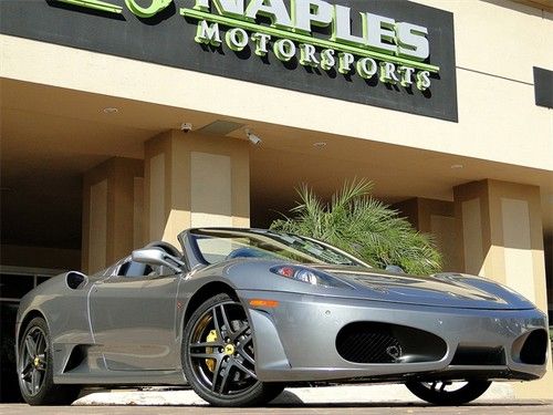 2007 ferrari 430 spider f1, daytona seats, painted wheels, yellow calipers