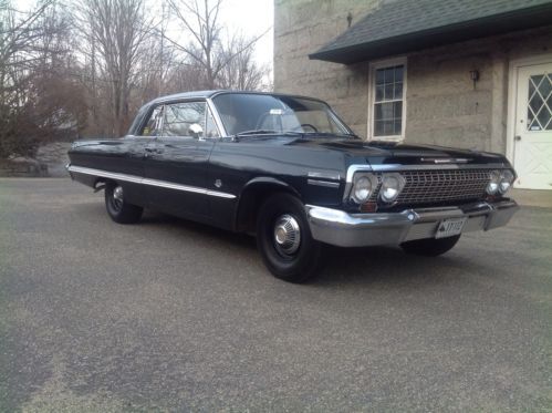 1963 Chevy Impala 409 4 speed survivor Low mileage, US $32,500.00, image 15