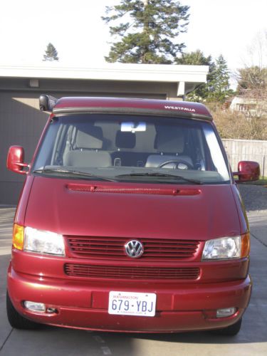 2002 volkswagen eurovan weekender(+) w low miles &amp; gowesty updates