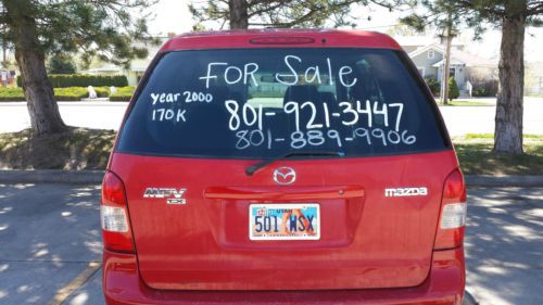 2000 mazda mpv es standard passenger van 5-door 2.5l