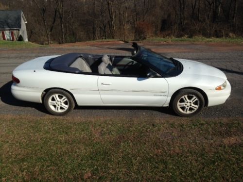 Convertible need work and no reserve