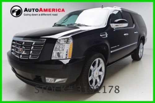 We finance! 38850 miles 2010 cadillac escalade esv premium  6.2l v8 16v onstar