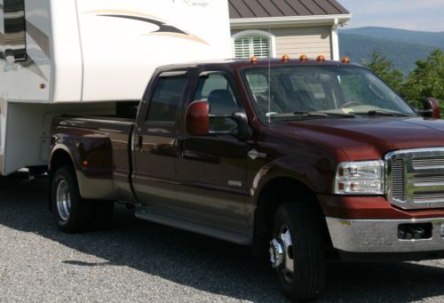 2005 ford f-350 super duty king ranch crew cab pickup 4-door 6.0l diesel