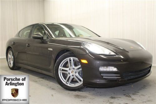 2011 porsche panamera 4 awd navi park assist leather bose grey low miles clean