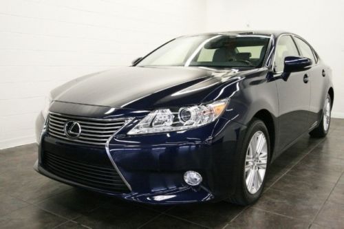 2013 lexus es 350 premium roof leather rcam wood 11k miles we finance