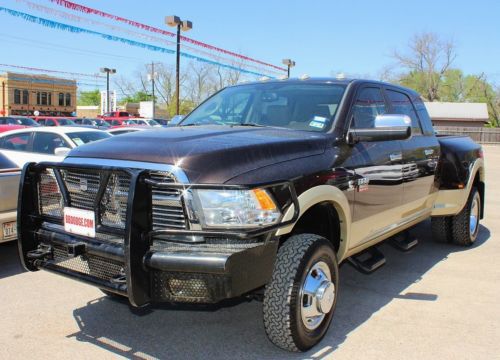 6.7l i6 laramie drw leather navigation sunroof dually tow alpine grill guard 4x4