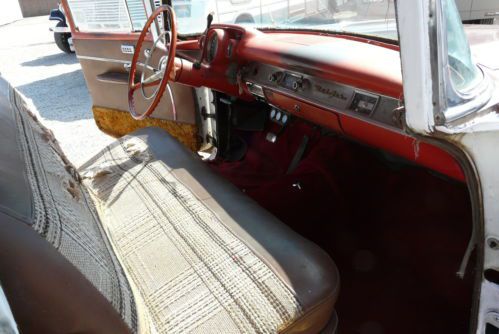 1957 V-8 SoCal Chevrolet Bel Air 4 doors station wagon Townsman, image 28