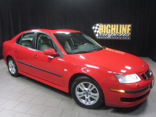 2007 saab 9-3, 210hp 2.0l turbo, heated leather, moonroof, only 38k miles