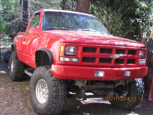 Red 1993 4x4 z71