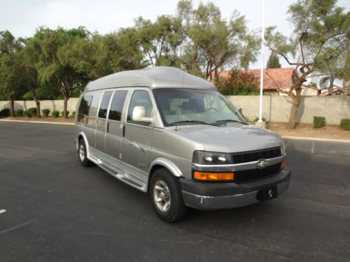 Chevy 9 passenger conversion van