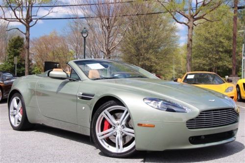 2009 aston martin vantage -6-speed,bluetooth,cruise,nav,sat radio,wow!