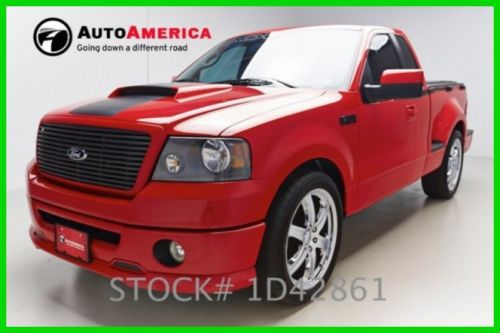 We finance! 9318 miles 2008 ford f-150 fx2 roush nitemare  5.4l v8 24v premium