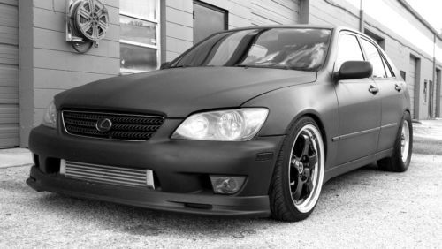 2001 lexus is300 turbo **built 2jzge, aem v2 ems, borg warner s366, ssr sp1&#039;s**